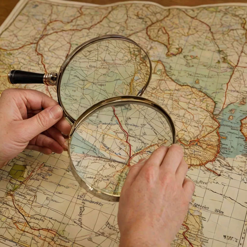 Jak obliczyć odległość między punktami na mapie?